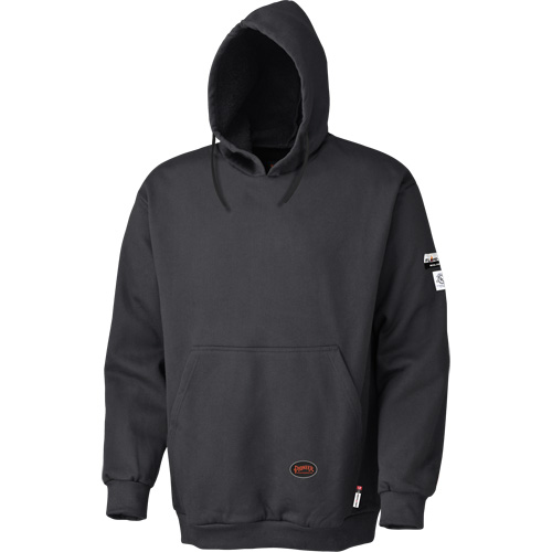 335 Chandail &agrave; capuche ignifug&eacute;, Hommes, Grand, Noir, 22 cal/cm² Equipex