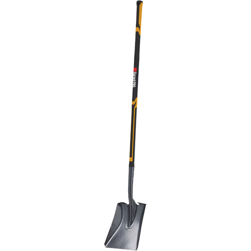 Pelle carr&eacute;e Pro, Fibre de verre, Lame Acier durci, Manche en Droit, Longueur 48" Equipex