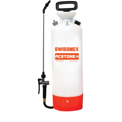 Acetone Handheld Sprayer, 2.4 gal. (1.9L), Polyethylene, 20" Wand Equipex