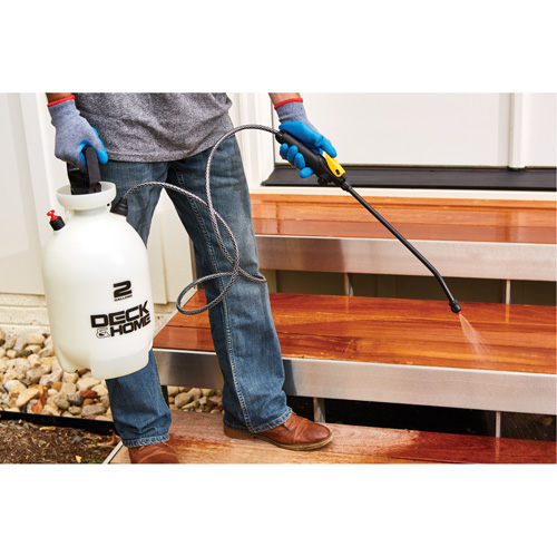 Vaporisateur universel Deck & Home, 2 gal. (9 L), Poly&eacute;thyl&egrave;ne, Lance de 15" Equipex