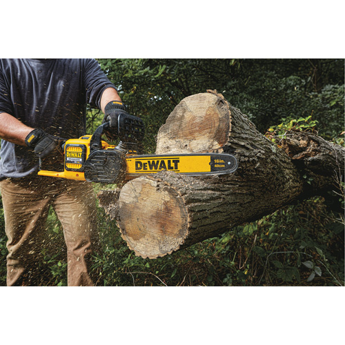 Scie &agrave; chaîne sans fil Flexvolt, 16", &agrave; pile, 60 V Equipex