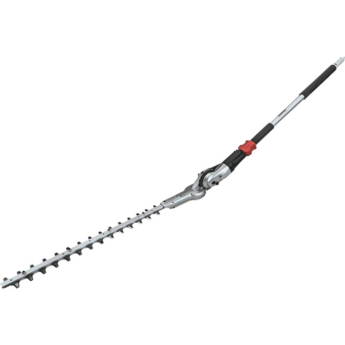 Accessoire taille-haies articul&eacute; pour le syst&egrave;me d'outil multiple &agrave; tube deux pi&egrave;ces Equipex