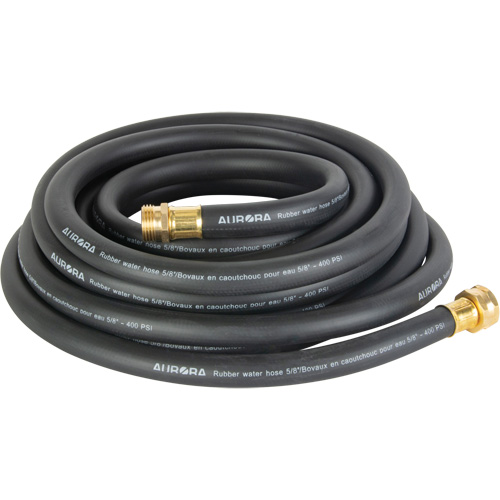 Contractor Duty Rubber Hose, Rubber, 5/8" dia. x 25' Equipex