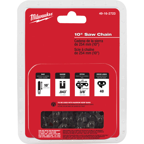 M18 Fuel 10" Saw Chain Equipex