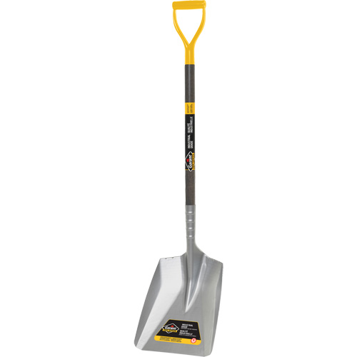 Pelle &agrave; neige Yukon, Lame Aluminium, Largueur 14", Manche Prise en D Equipex