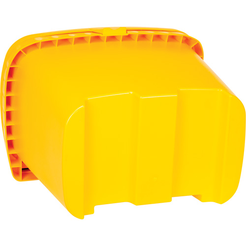 Bacs d'entreposage pour sel & sable, Avec Moraillon, 21" x 27" x 26", 4,24 pi³, Jaune Equipex