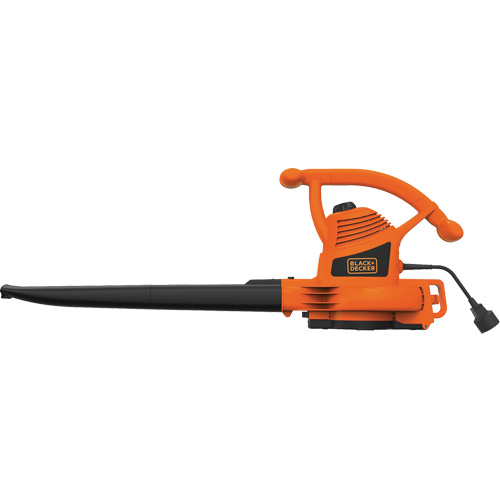Souffleur/aspirateur/broyeur de feuilles, Vitesse d'air 210 mi/h, &eacute;lectrique Equipex