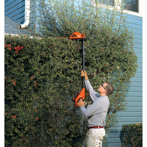 Max* Cordless Pole Hedge Trimmer Kit Equipex