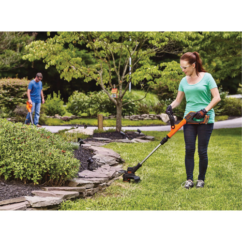 Max* Cordless 2-Speed String Trimmer/Edger Kit, 12", Battery Powered, 20 V Equipex