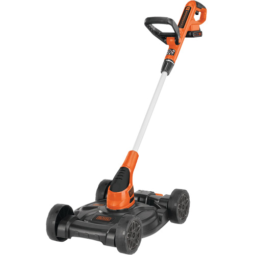 Ensemble de tondeuse compacte sans fil 3 en 1 20 V Max*, Pouss&eacute;e, &agrave; pile, Largeur de coupe 12" Equipex