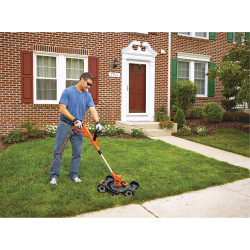 Tondeuse compacte 3-en-1, Pouss&eacute;e, &eacute;lectrique, Largeur de coupe 12" Equipex