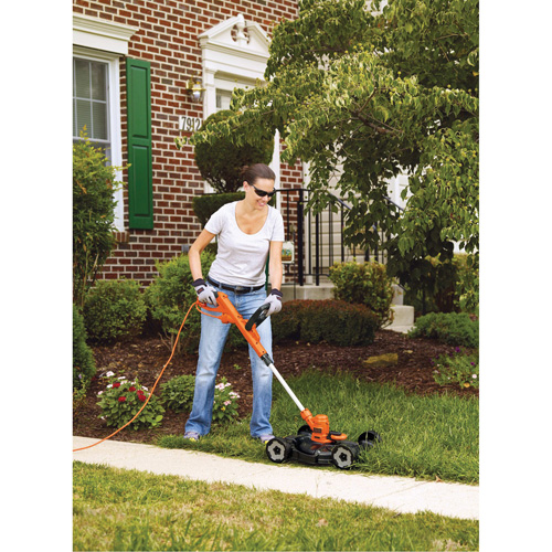 Tondeuse compacte 3-en-1, Pouss&eacute;e, &eacute;lectrique, Largeur de coupe 12" Equipex