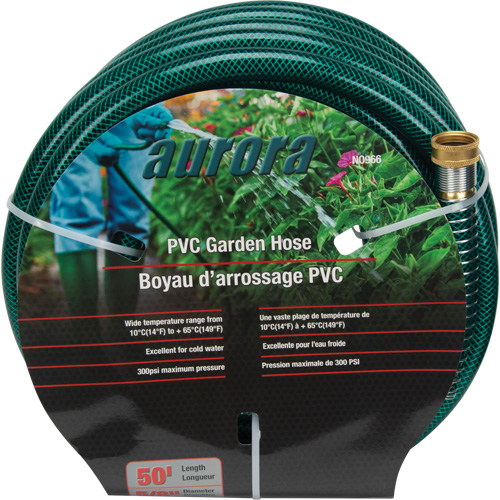 Garden Hose, PVC, 5/8" dia. x 50' Equipex