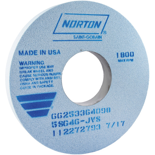 Tool Room Wheel, Type 01, Ceramic Alumina, 14" x 1-1/2" Equipex