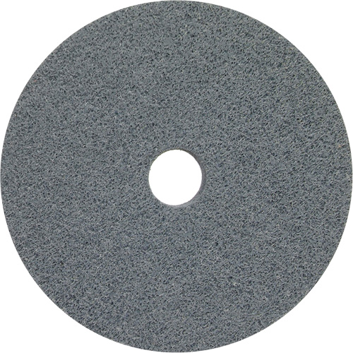 Disques unifi&eacute;s non tiss&eacute;s, 6" x 1", Arbre de 1", Grain de Fin, Carbure de silicium Equipex