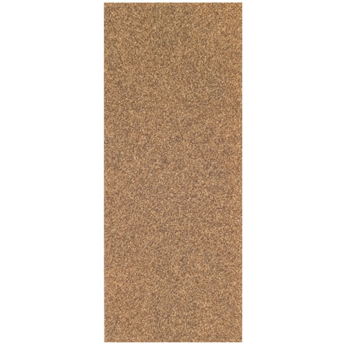 Feuilles de papier abrasif, 3-2/3" x 9", Grain 100, Oxyde d'aluminium Equipex