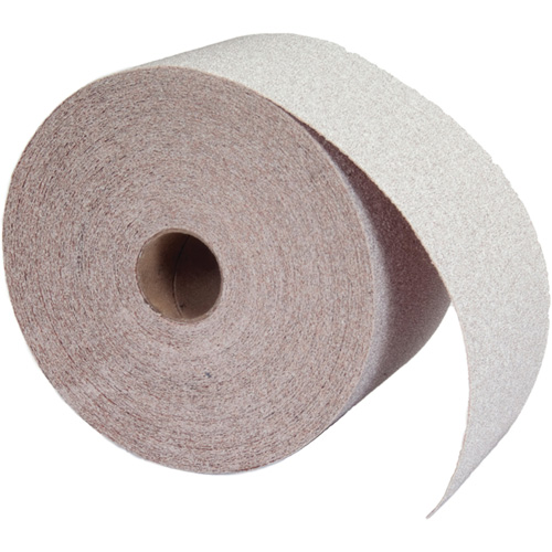 Paper PSA Roll, Aluminum Oxide, 2-3/4" W x 135' L, 240 Grit Equipex