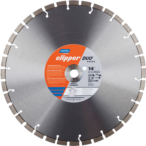 Clipper&reg; Duo Segmented Saw Blade Equipex