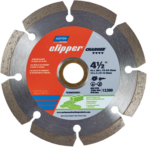 Clipper&reg; Charger Segmented Saw Blade Equipex