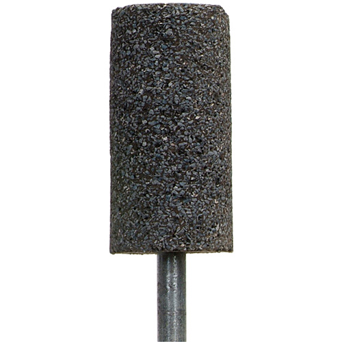 Meule mont&eacute;e sur tige, W222, Oxyde d'aluminium, 1" dia., 3/16" lo Equipex
