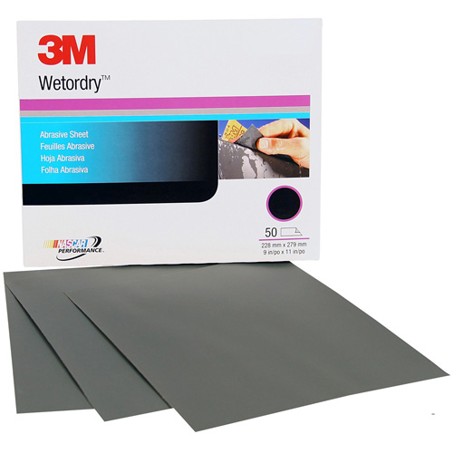 Imperiale Abrasive Sheet, 9" x 11", 1200 Grit, Silicon Carbide Equipex