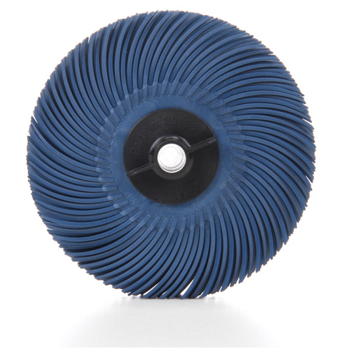 Scotch-Brite Radial Bristle Disc, Aluminum Oxide, 400 Grit, 3" Dia. Equipex