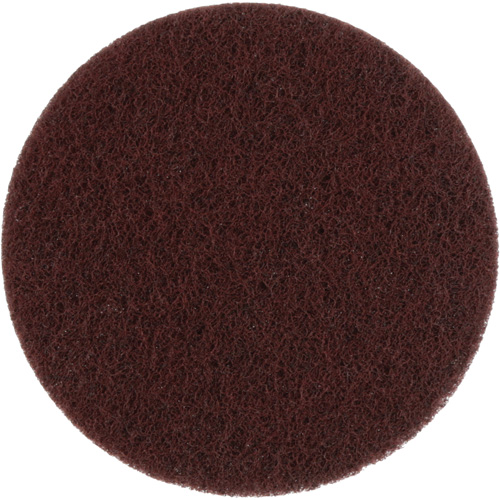 Disque de nettoyage et de finition Production Hookit Scotch-Brite, 5" dia., Grain Tr&egrave;s fin, Oxyde d'aluminium Equipex