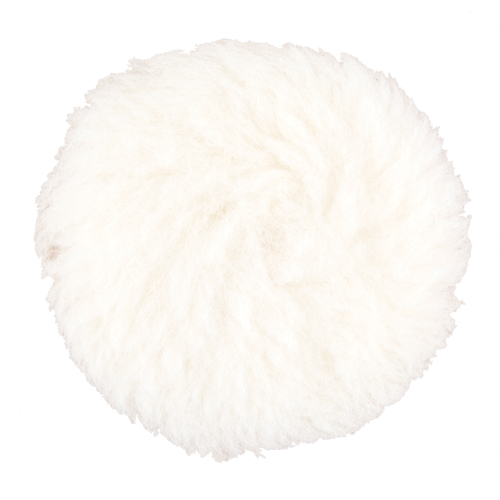 3" x 15/16" Finesse-it Knit Buffing Pad, 3" Dia., Wool Blend Equipex