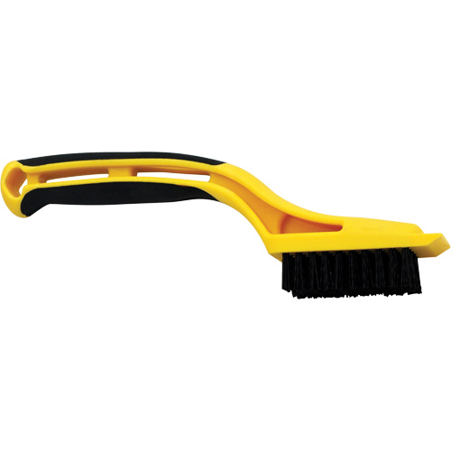 Mini Scratch Brush, Nylon, 7-1/4" Long Equipex