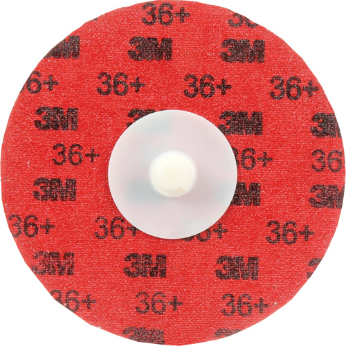 Disque &agrave; d&eacute;ligner durable II Roloc Cubitron, 3" dia., Grain 36+, C&eacute;ramique Equipex