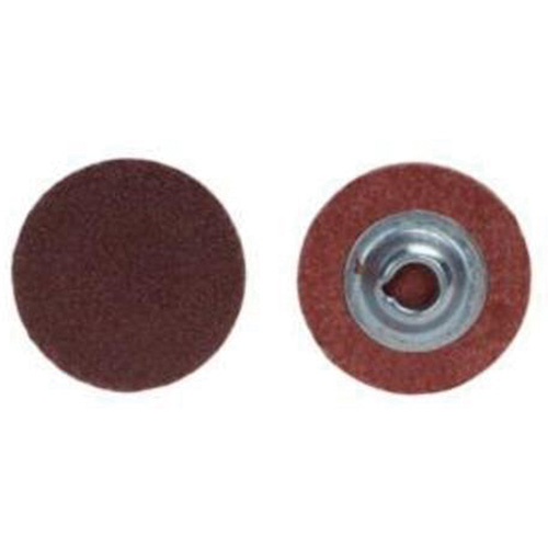 Disque de toile &agrave; changement rapide Metalite, 3" dia., Grain 180, Oxyde d'aluminium Equipex
