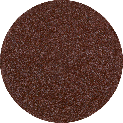 Disque de ponçage de 3" &agrave; endos blocable, 3" dia., Grain 36, Oxyde d'aluminium Equipex