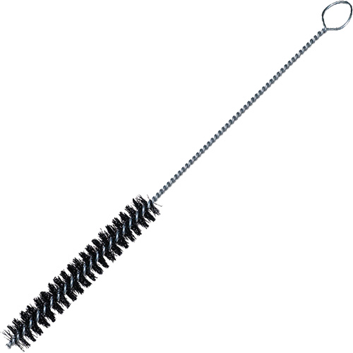 Tube/Crankshaft Brush, 1/4" Dia. x 4-1/2" L, 6-1/4" Overall Length Equipex