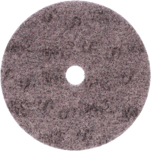 Disques de conditionnement de surface &agrave; boucles et crochets Scotch-Brite, 7" dia., Grain Cors&eacute;, C&eacute;ramique Equipex