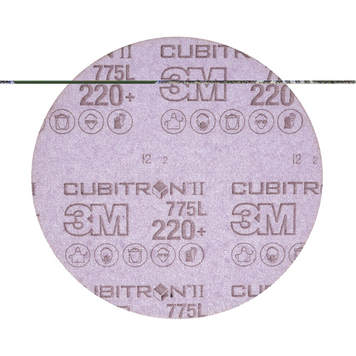 3M Hookit Film Disc, 6" Dia., 220+ Grit, Ceramic, C-Weight Equipex
