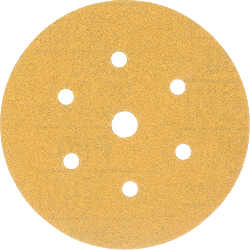 3M Hookit Film Disc, 6" Dia., P80 Grit, Aluminum Oxide, C-Weight Equipex
