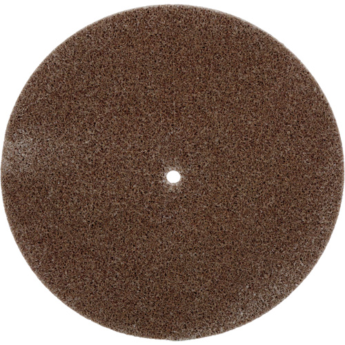 Meule homog&egrave;ne SST, ST- UW Scotch-Brite, 6" x 3/16", Arbre de 1/4", Grain de Fin, Oxyde d'aluminium Equipex