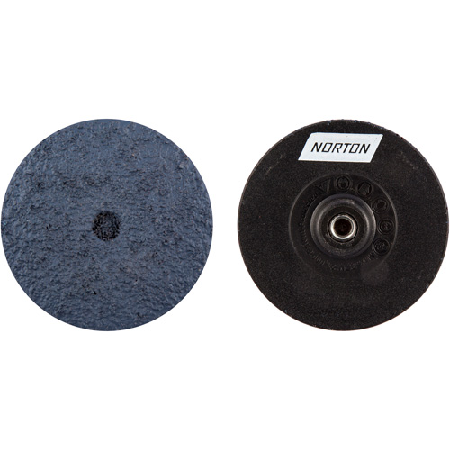 Disque abrasif PSA, 3" dia., Grain 36, Oxyde d'aluminium Equipex