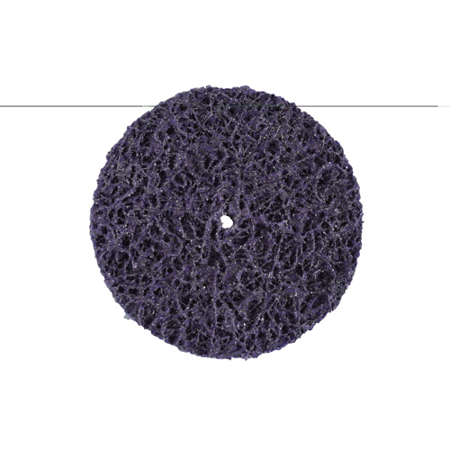 Disque  Clean and Strip  XT Pro Scotch-Brite, 4" dia., Grain Extra grossier, Carbure de silicium Equipex