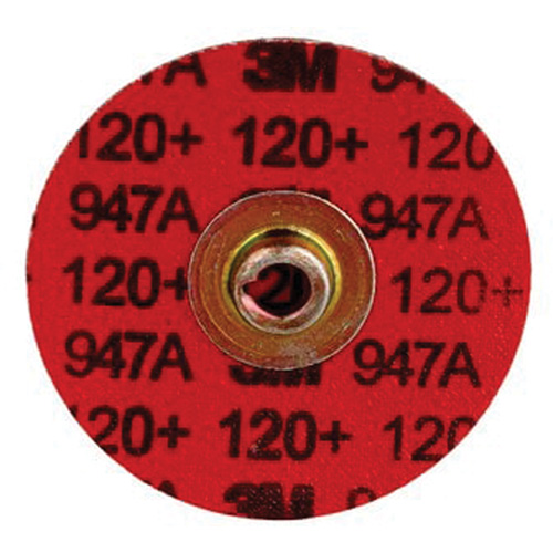 Cubitron II Roloc Durable Edge Disc, 3" Dia., 120+ Grit, Ceramic Equipex
