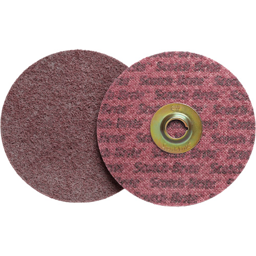 Scotch-Brite Roloc Surface Conditioning Disc, 2" Dia., Medium Grit, Aluminum Oxide Equipex