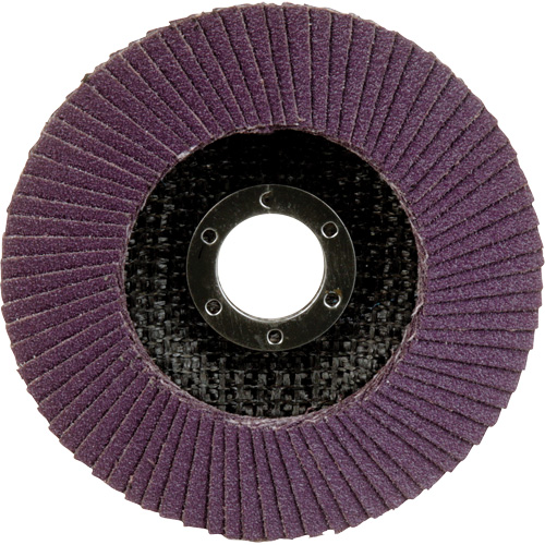 769F Quick Change Flap Disc, 4-1/2" x 7/8", Type 27, 80+ Grit, Ceramic Equipex