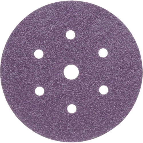 Disque de ponçage propre Cubitron II Hookit, dia 6", Grain 40+, C&eacute;ramique, Poids C Equipex