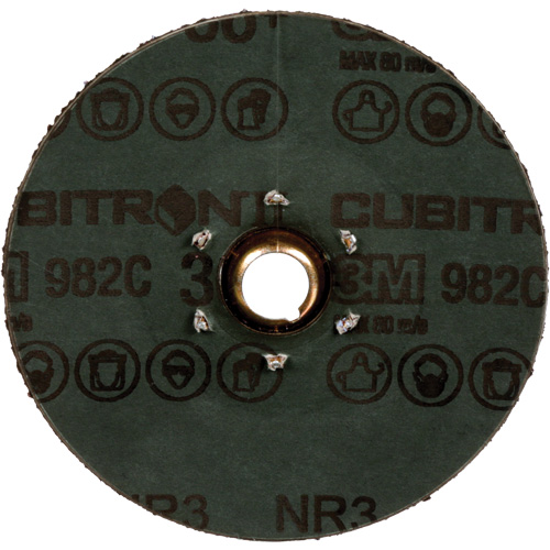 Cubitron II 982C Fibre Disc, Ceramic, 36+, 4-1/2" Dia Equipex