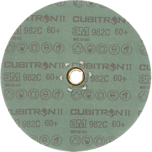 Cubitron II 982C Fibre Disc, Ceramic, 60+, 7" Dia Equipex