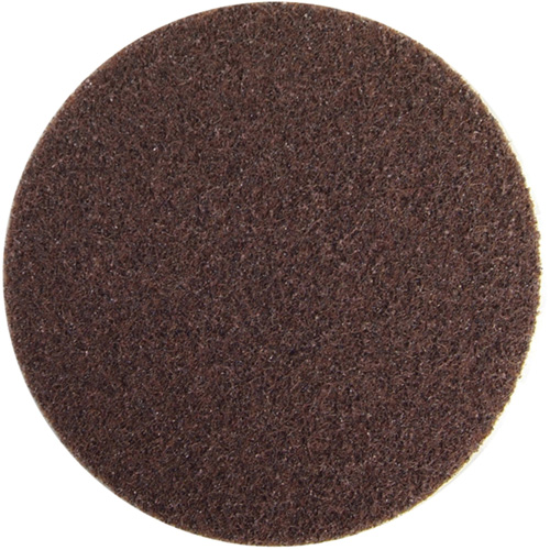 Disque non tiss&eacute; autoagrippant, 4" dia., Grain Cors&eacute;, Oxyde d'aluminium Equipex