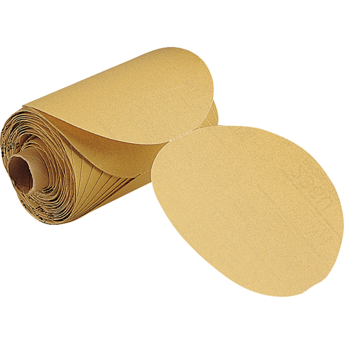 Rouleau de disques en papier 236U Stikit, 6" dia., Grain P100, Oxyde d'aluminium Equipex