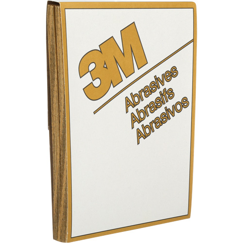 Disque abrasif dor&eacute; en rouleau de papier Stikit, 9" x 11", Grain P100, Oxyde d'aluminium Equipex