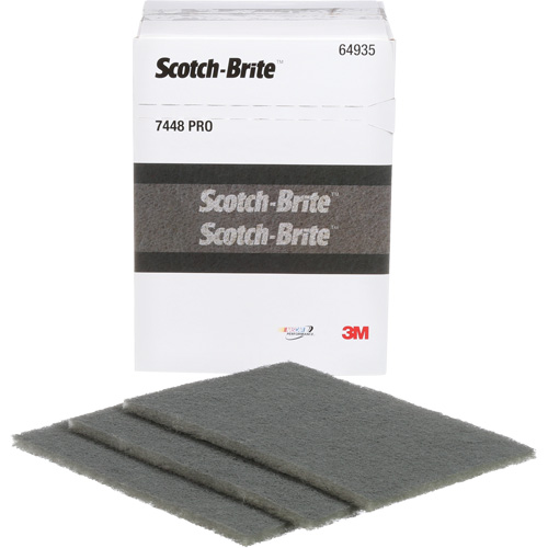 Scotch-Brite Pro Conditioning Hand Pad, Silicon Carbide, 9" x 6", Ultra Fine Grit Equipex