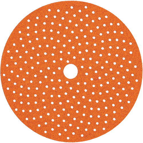 Blaze&reg; Multi-Air Cyclonic Hook & Loop Disc, 6" Dia., 40 Grit, Ceramic Alumina, D-Weight Equipex